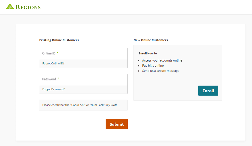 Regions login - How to login regions online