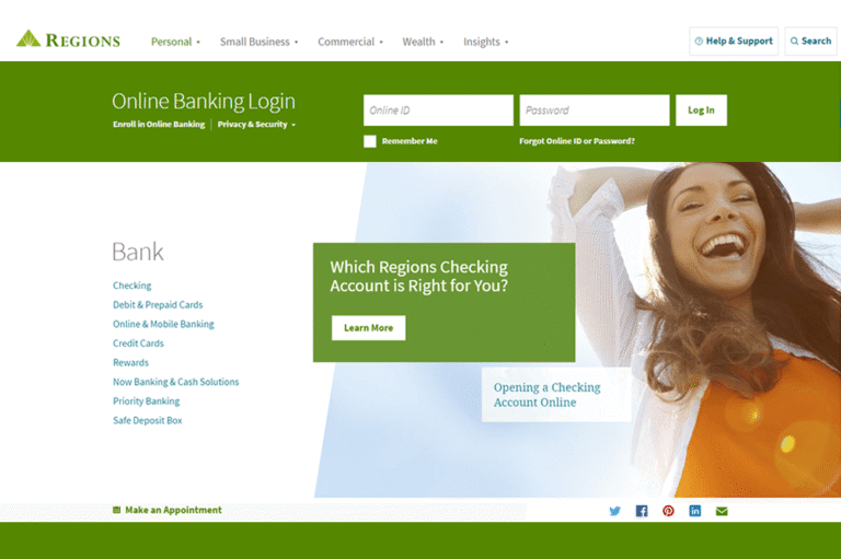 Regions login – How to login regions online