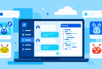 Screenshot of Buzz open source workspace showing AI agent chat and team channels