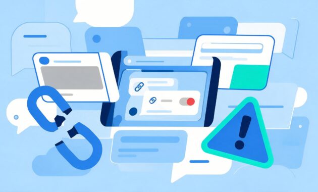 Illustration of a smartphone showing a Claude shared chat that appears in Google search results, exposing user data.